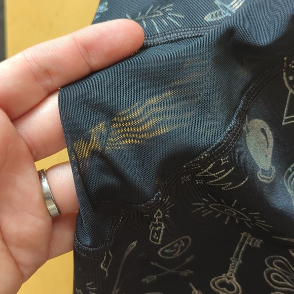 Zumba brand leggings size M - Picture 3 of 5